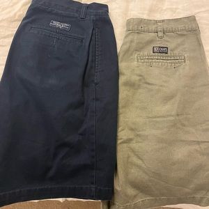 Ralph lauren chino shorts size 30 navy and green